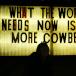 What The World Needs Now...