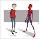 Drawings of Super Heroes and their secret identities [PICS] 