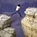 Photographer Leaps Across Grand Canyon to get a shot (PICS)